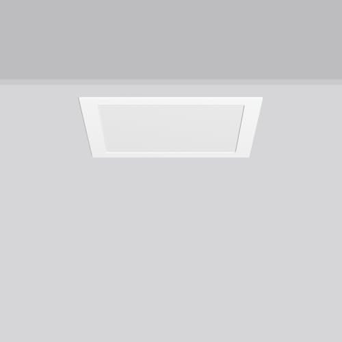 RZB Zimmermann LED-Einbau-Downlight 901488.002.1 4000K 300X300X23 Toledo Flat Downlight starr/schwenkbar 4051859087137