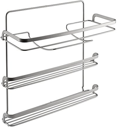 Metaltex 350424039 Küchenrollenspender 3-Etagen 33 x 15 x 34 cm Polytherm Eureka