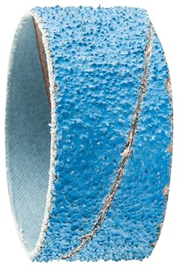 PFERD 148587 Schleifhülsen, Ausführung Zirkonkorund Z-Cool, Zylindrische Form, 36 Korngröße, 30mm x 60mm, 100 Stück