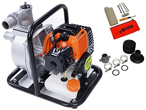 Varan Motors TT-WP520-15B 3PS BENZIN WASSERPUMPE MOTORPUMPE GARTENPUMPE PUMPE TEICHPUMPE 52CC 15000L/H