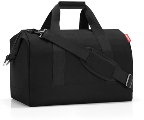 reisenthel Allrounder L in Schwarz – Vielfältige Doktortasche zum Reisen, für die Arbeit oder Freizeit – Mit funktional-stylischem Design