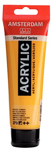 Amsterdam Standard Series Acrylique Tube 120 ml Jaune Azo Foncé 270 (17092702)