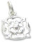 Tudor Rose Sterling Silber Charm .925 x 1 England York Union Charms