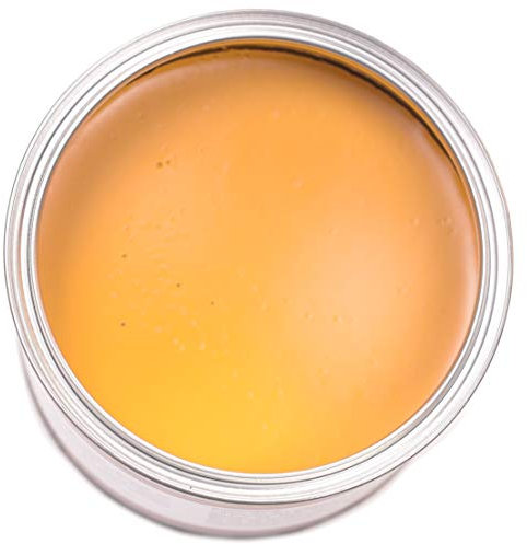 Shabby Chic Holz Wachs Dekorwachs Wachsfarbe 375ml (Gelb 120)