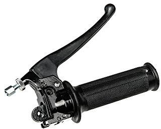 Fez Manopola del gas con rubinetto, nero – per Simson KR51 Schwalbe, SR4-2 Star, SR4-3 Sperber, SR4-4 Habicht