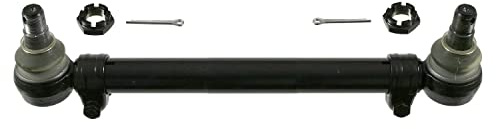 febi bilstein 21730 Lenkstange mit Kronenmuttern und Splinten, vom 2. Lenkzwischenhebel zur gelenkten Hinterachse, 1 Stück