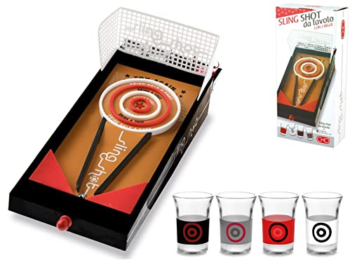 Home Sling Shot für Tisch mit Likörgläser, 4 Stück