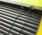 PVC Jalousie schwarz - Breite 50 bis 120 cm - Höhe 160/220 cm - Tür Fenster Rollo Kunststoff Jalousette Fensterjalousie Lamellen Plastik (90 x 160 cm)