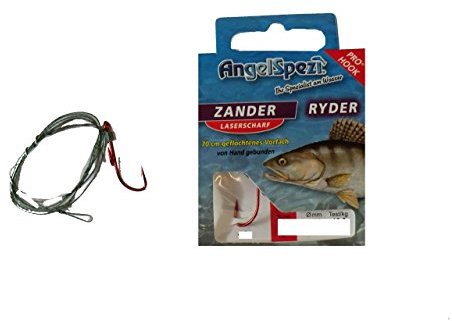 Angelspezi Haken Zander Ryder Gr. 4 Gefl.