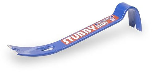 VAUGHAN SuperBar, 12 Inch Stubby Bar, Assembled in the USA, Flat Pry Bar