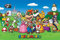 Nintendo Close Up Super Mario Poster Charaktere (91,5 cm x 61 cm) + Geschenkverpackung. Verschenkfertig!
