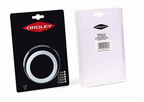 Oroley - Recambio Arandela Silicona para Cafetera Italiana de Aluminio, 1 Taza