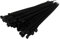 Cable Ties 4.8mm x 200mm BLACK - pack of 100