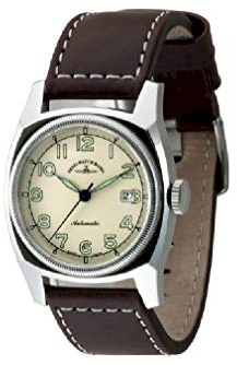Zeno-Watch Herrenuhr - Retro Carre Automatic - 6164-a9