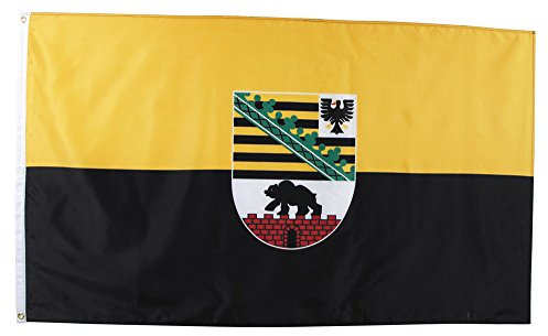 MFH Fahne 90x150 cm Deutsche Bundesländer (Sachsen-Anhalt)