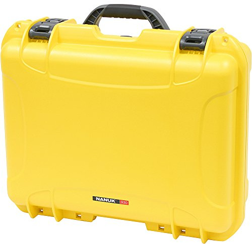Nanuk 930 wasserdichter Hartschalenkoffer, leer, Gelb