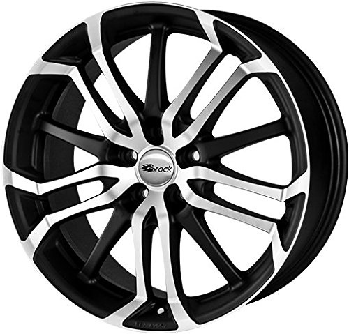 Brock B26 schwarz-matt front-poliert 8x18 ET50 5.00x120.00 Hub Hole 65.10 mm - Alu felgen