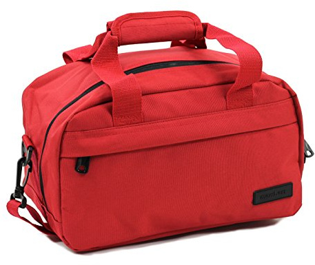 Members, Handgepäcktasche für Flugreisen, Ryanair-konform, rot (Rot) - SB-0043