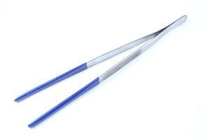 Proops Plastic Coated Tip Steam ultrasonic Cleaner Tweezer Tweezers 8 20cm. (S7172) Free UK Postage