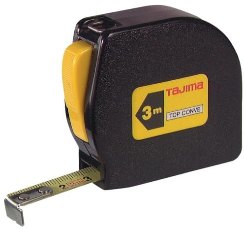 Tajima metro a nastro, 5 m/13 mm Original ergonomico con clip, 1 pezzi, Taj 11664