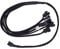 Phobya Y-Kabel 4Pin PWM auf 6X 4Pin PWM 60cm - Schwarz Kabel Lüfterkabel und Adapter