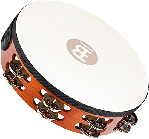Meinl Percussion TAH2AB - Pandereta de madera, Cabeza africana
