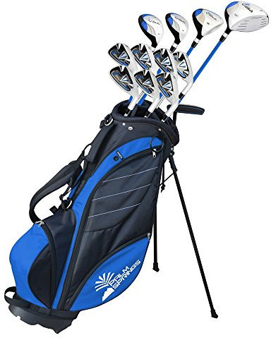 Palm Springs Golf Visa V2 Mens Right Hand Graphite/Steel Golf Club Set with Bag