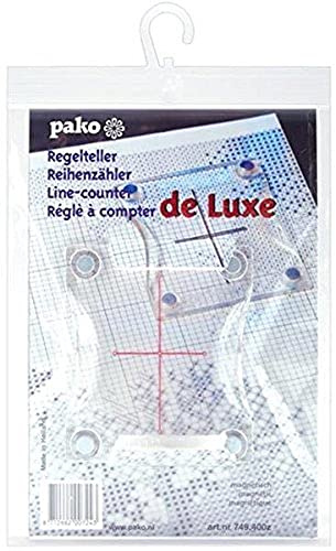 Pako Magnetic Line Counter 3.375-inch x 4-inch,Transparent