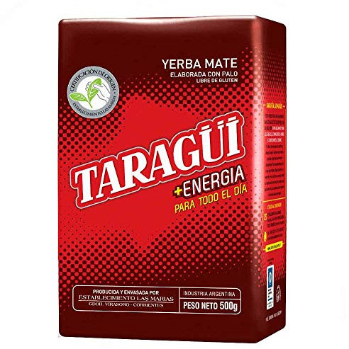 Yerba Mate Taragüi +Energía 500 gramos
