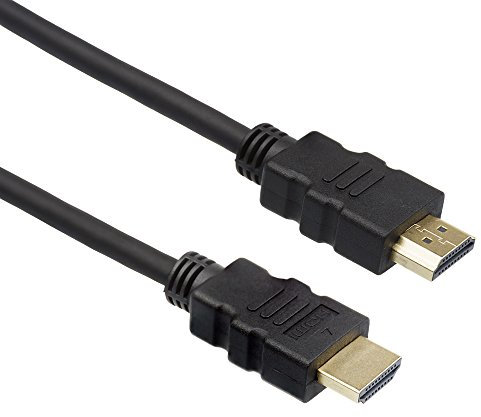 Invero® 3M High Speed HDMI to HDMI Cable V1.4a Compatible Full Ultra 4K HD Resolution Supports Xbox One Sky Blu-Ray DVD Players Sound Systems Amps etc - Black