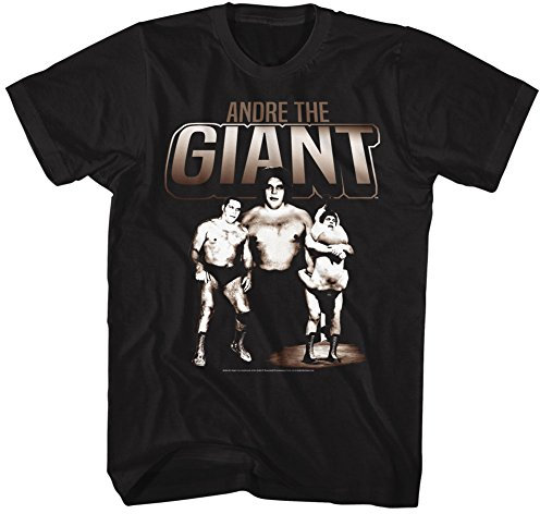 Andre The Giant Herren T-Shirt Gr. XL, schwarz