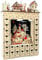 small foot Adventskalender „Wintertraum“ aus Holz, mit Schnitzereien und Beleuchtung, ca. 34 x 7,5 x 52 cm, 10215