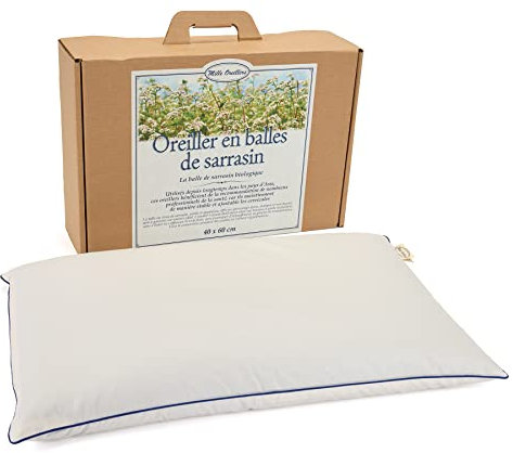 MILLE OREILLERS Oreiller Sarrasin Bio 40 x 60 cm