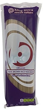 King Soba 100% braune Reisnudeln, 250 g