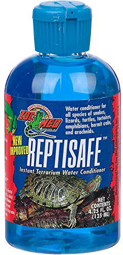 Zoo Med Reptisafe Conditioner – Süßer Aquarien-Bioconditioner, macht Leitungswasser sicher, neutralisiert für Fische und Schildkröten schädliche Substanzen, 125 ml