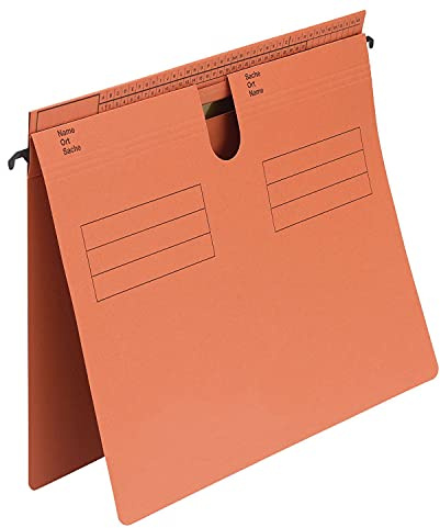 ELBA H„ngehefter Sorte 81, berstehende Reiterfalz, orange
