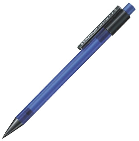 Staedtler 777 07-3 Druckbleistift Graphite, 0,7 mm, B, blau/klar