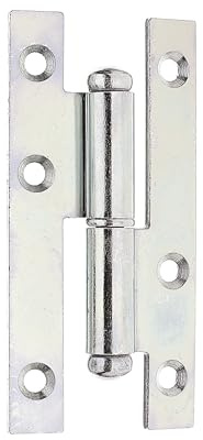 Alberts 340902 Aushebescharnier | links oder rechts | sendzimirverzinkt | 94 x 45 mm