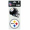 WinCraft NFL New Orleans Saints 2-teiliges gestanztes Abziehbild, 10,2 x 20,3 cm