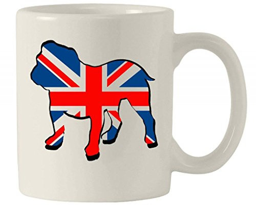 Bulldog Union Jack Mug en céramique