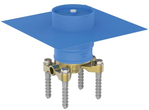 Ideal Standard A6133NU Unterputz-Bausatz für freistehende Wannenarmaturen, Grundkörper Einbaukörper UP-Rohinstallation für Armaturen
