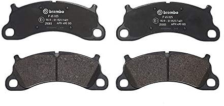 Brembo P65025 Low-Met Front Disc Brake Pad Set PORSCHE OE# 99135194903