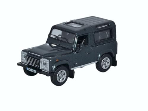 Land Rover Defender 90, schwarz, RHD, 0, Modellauto, Fertigmodell, Oxford 1:76