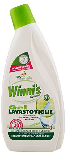 winni' S naturel – Gel Spülmaschine – 3 Flaschen 750 ml [2250 ml]