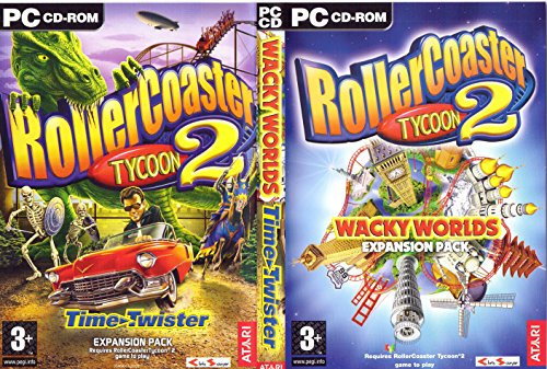 Rollercoaster Tycoon 2: Time Twister & Wacky Worlds