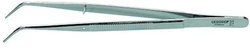 Pinzette, gewinkelte Spitzen, 150 mm