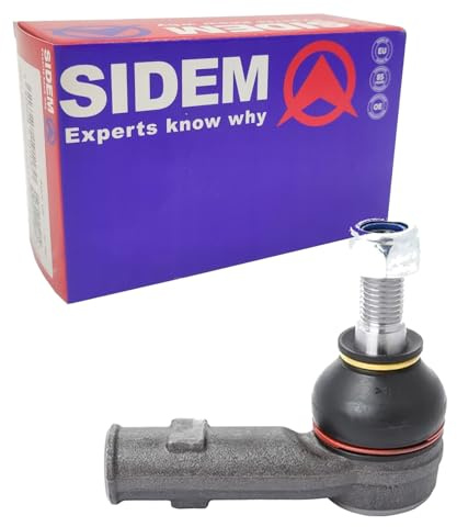 SIDEM 37433 Spurstangenkopf | Kompatibel mit: AUDI A3, SKODA OCTAVIA I, OCTAVIA I Combi, OCTAVIA I Kasten/Kombi, VW GOLF IV, GOLF IV Van, NEW BEETLE