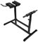 Physionics® Hyperextension Rückentrainer - 5-stufig höhenverstellbar, mit gepolsterter Beinfixierung, max. Belastung 200 kg - Bauchtrainer, Rückenstrecker, Roman Chair Fitnessgerät für zu Hause