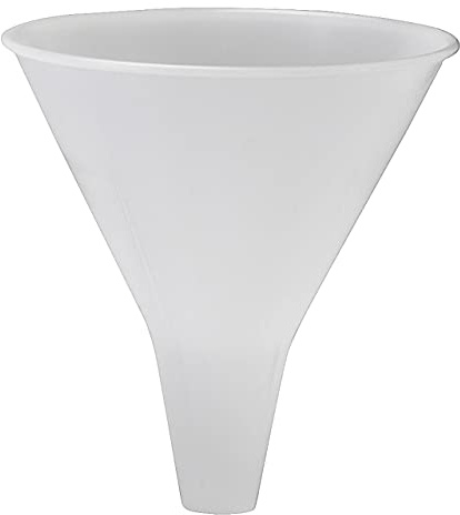 Hutzler Plastic Funnel, 32-Ounce Wide, Natural