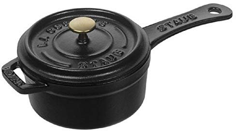 STAUB Sauce pan Round 10cm Black